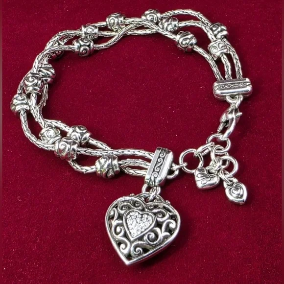 Crystal Bracelet Brighton Reno Heart Bracelet Brighton Reno